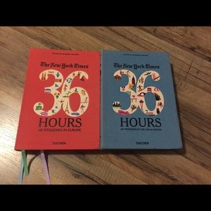 2 NYT 36 Hours Books - Europe & USA/Canada